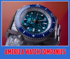 american watch companies graphic